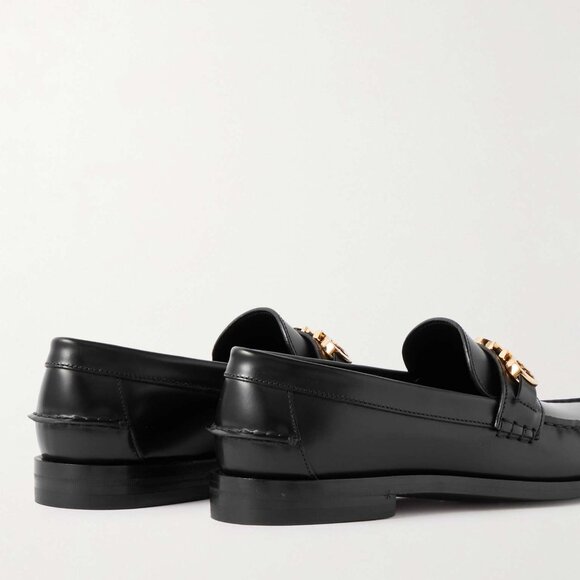 NIB Gucci Cara Logo Snaffle Loafers - G 12.5 US 13-13.5 - Picture 3 of 10